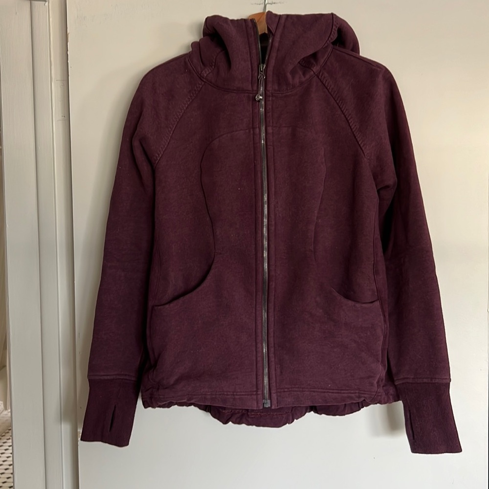 Lululemon Oversized Full Zip Scuba